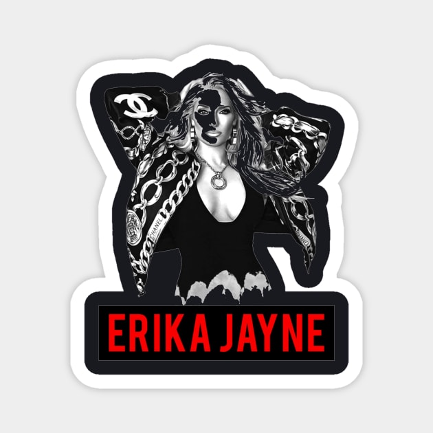 That Way Erika Jayne Look So Great Magnet by DemetriusBalduccilz