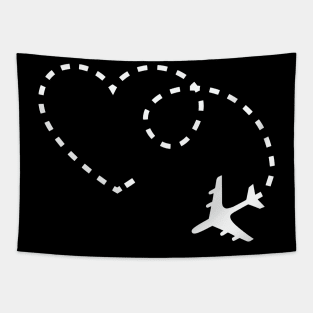 I love planes and flying Tapestry