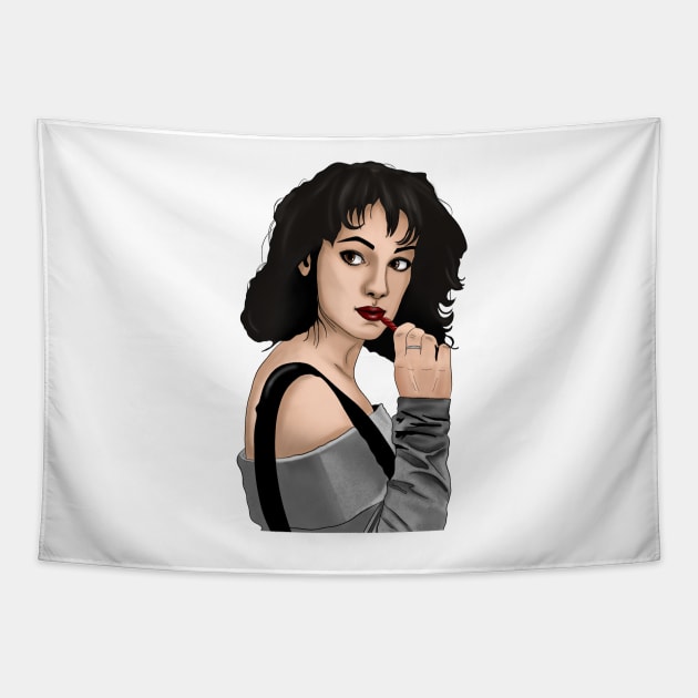 Veronica Sawyer Tapestry by torirosenbaum