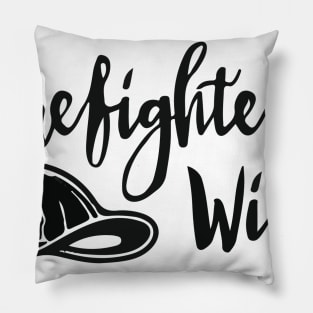 Firefighter's Wife Pillow