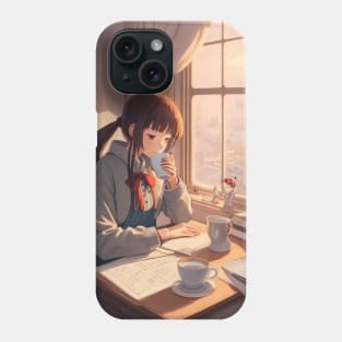 Morning coffee. Phone Case