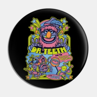 muppets dr teeth and the electric mayhem with kermit Pin