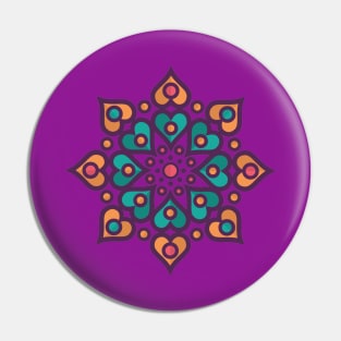 Bright Yoga Symbol Pin