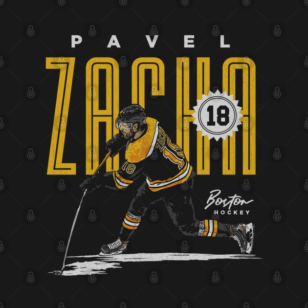 Pavel Zacha Boston Card by ganisfarhan