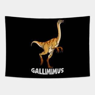 Gallimimus Dinosaur Design Tapestry