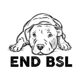 END BSL Pitbull T-Shirt