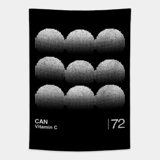 Can \ Vitamin C / Minimalist Graphic Fan Artwork Design Tapestry