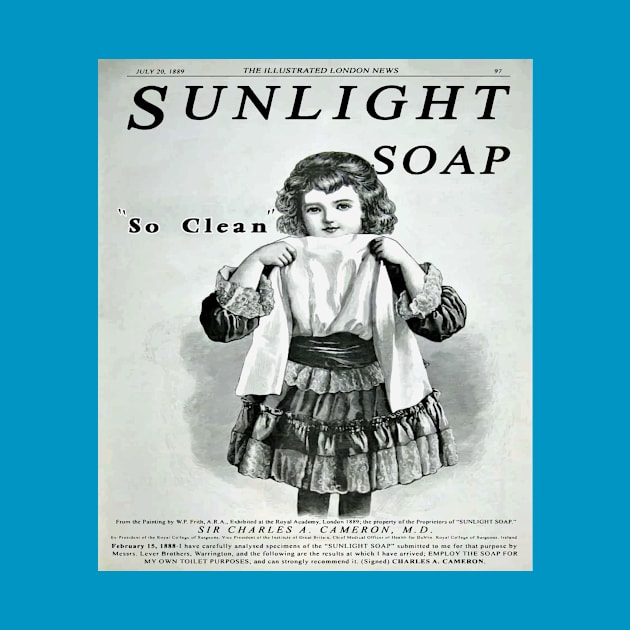 Vintage Sunlight Soap Advertisement by xposedbydesign