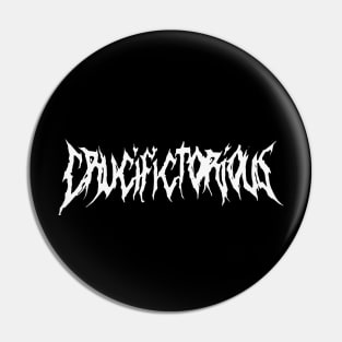 Crucifictorious Pin
