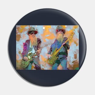 zz top Pin