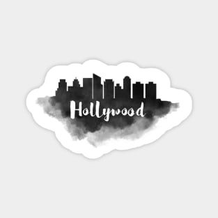 Hollywood watercolor Magnet