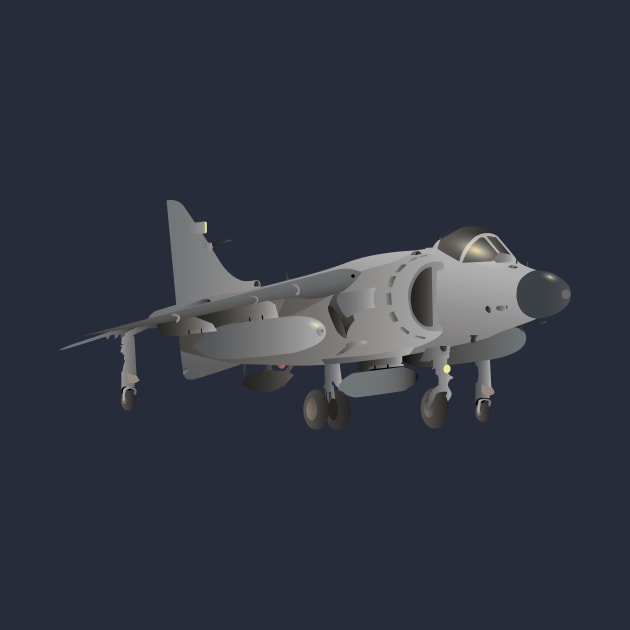 Sea Harrier Jet Fighter by NorseTech