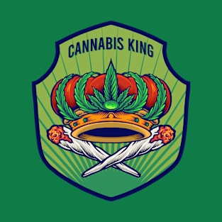 Cannabis King Crown T-Shirt