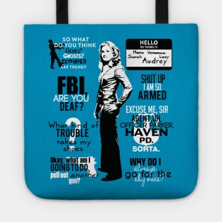 Audrey Parker Quotes Tote