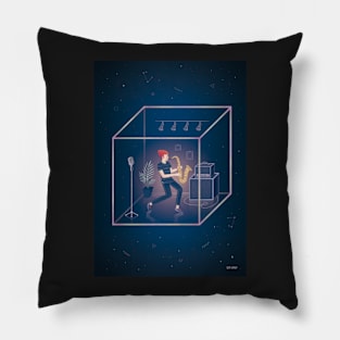 Space Music Pillow