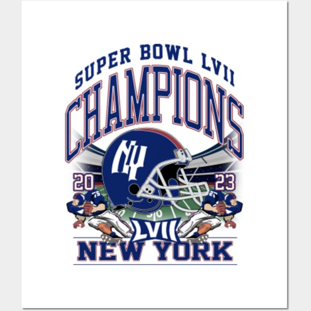 HUGE NY NEW YORK GIANTS Sports Magnet 12 inch x 12 inch NFL