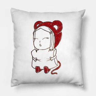 sleepy pillow cutie Pillow