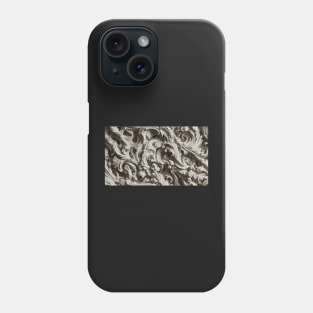 Seamless Leaf Relief Carving X Phone Case