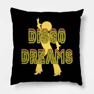 disco dreams Pillow