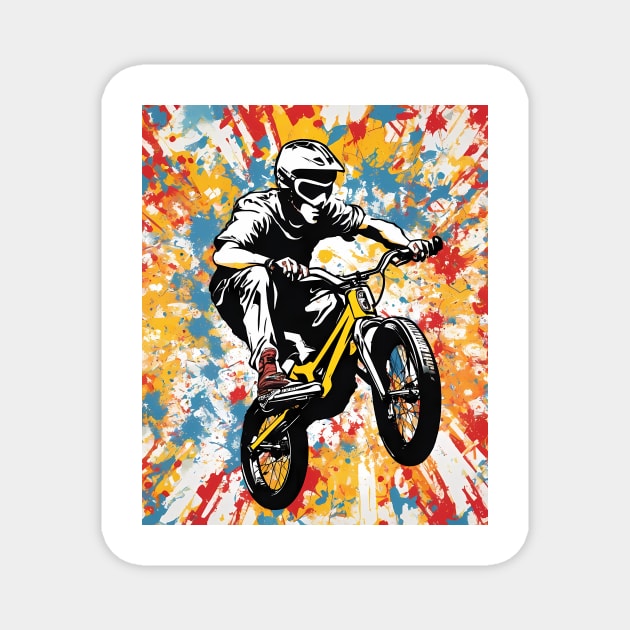 BMX Bike Magnet by animegirlnft