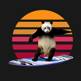 Panda Surfer T-Shirt