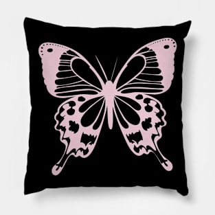 Pink Butterfly Pillow