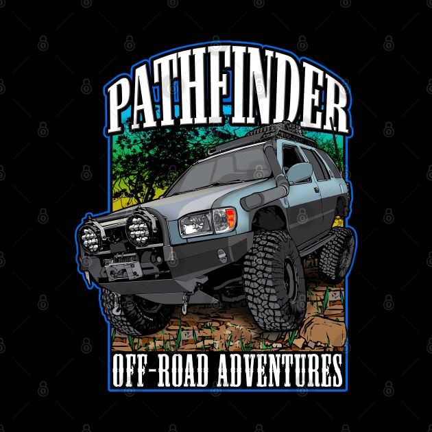 2000 Nissan Pathfinder Off-Road vehicle by Amra591