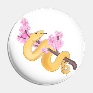 Pink Sakura Viper: Yellow Pin