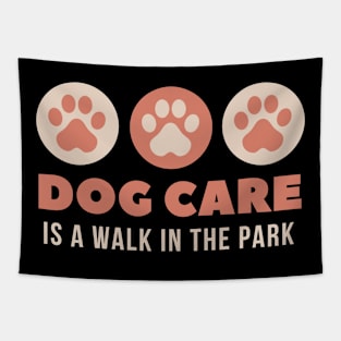 Dog Care Tapestry