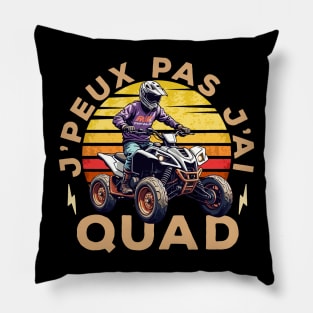 Je PEux Pas J'ai Quad Pillow