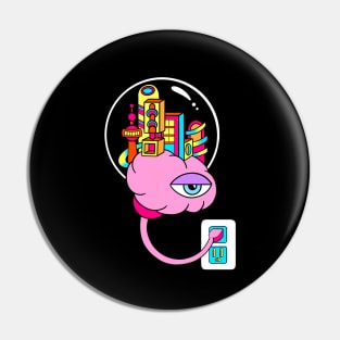 Braintopia Pin