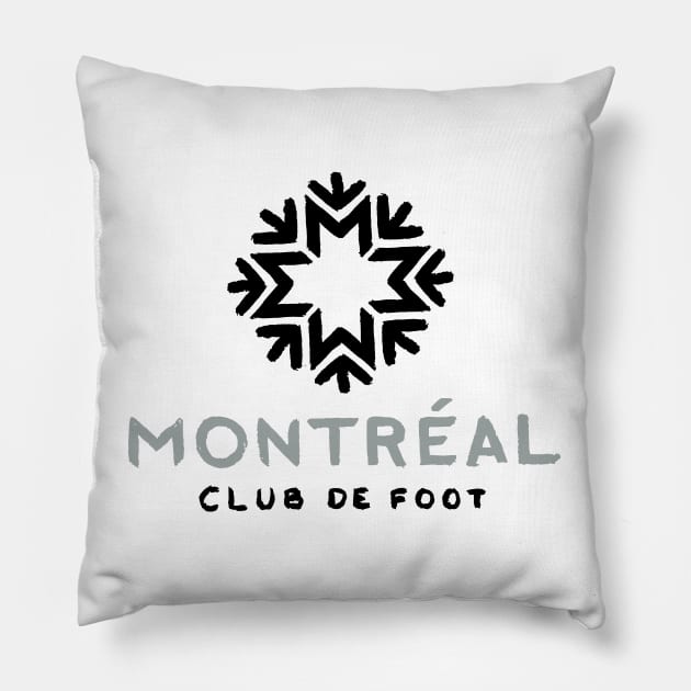 CF Montréaaaal 05 Pillow by Very Simple Graph