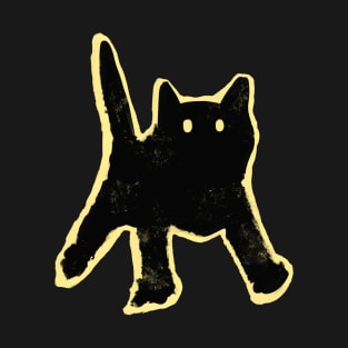 Classic Black Cat Halloween T-Shirt