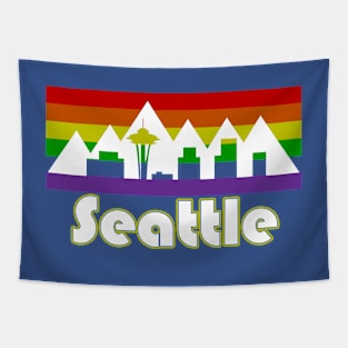 Seattle Rainbow Tapestry