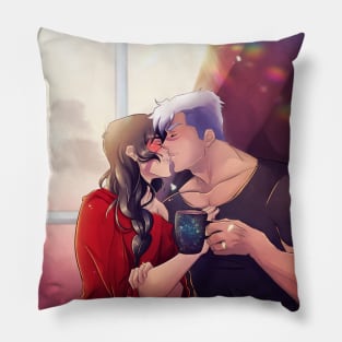 Morning kiss Pillow