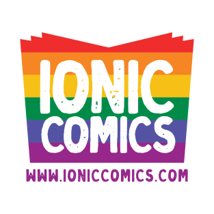 Ionic Comics Logo: Pride T-Shirt