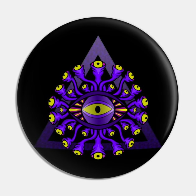 All Seeing eye Pin by Frostlightqwzzz