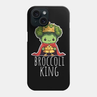 Broccoli King Cute Phone Case