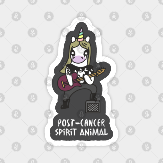 Post-Cancer Spirit Animal - Unicorn Metalhead - Unicorn - Magnet | TeePublic Post-Cancer Spirit Animal - Unicorn Metalhead - Unicorn - Magnet | TeePublic