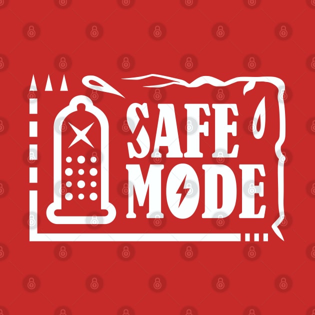 Safe Mode (White) by PEARSTOCK