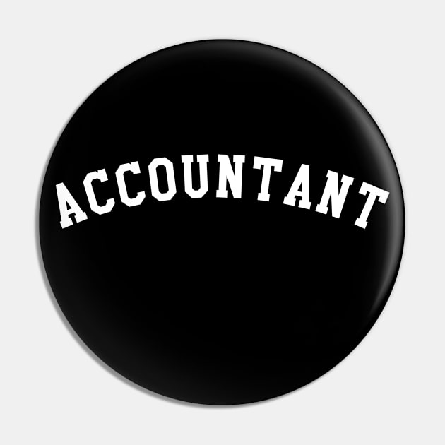 Accountant Pin by KC Happy Shop