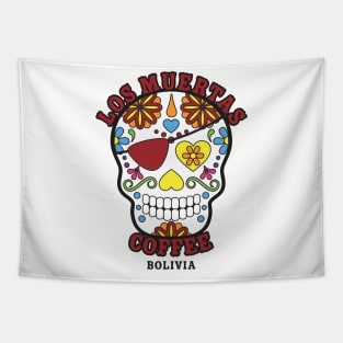 Los Muertos Coffee Tapestry