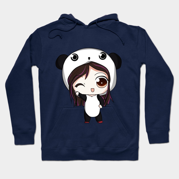 panda hoodie anime