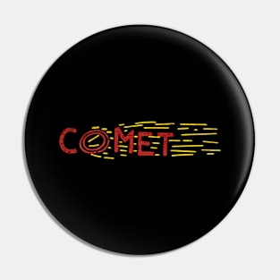 Comet galaxy Pin