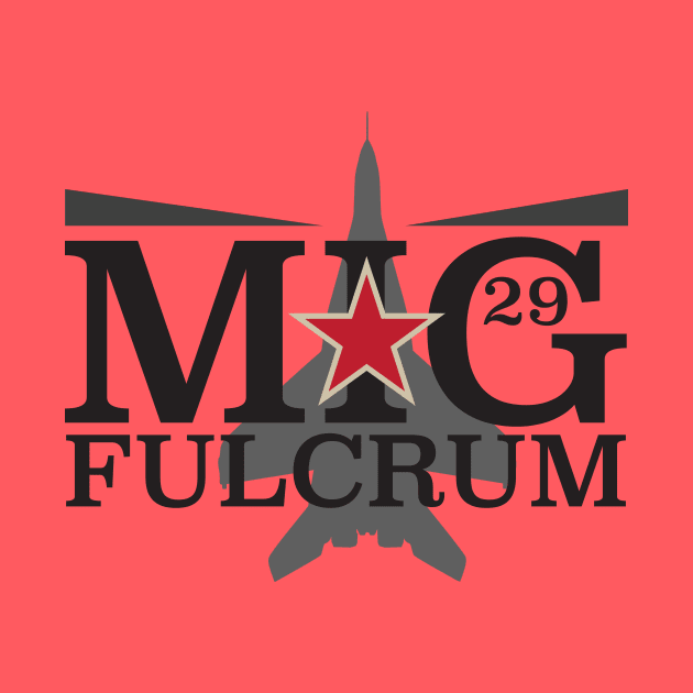 Mig-29 Fulcrum by Tailgunnerstudios
