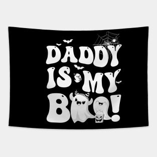 Groovy Mama Is My Boo Halloween For Boys Girls Kids Youth Tapestry