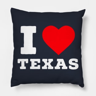 I love Texas Pillow