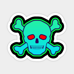 Skull Poison, Green Magnet