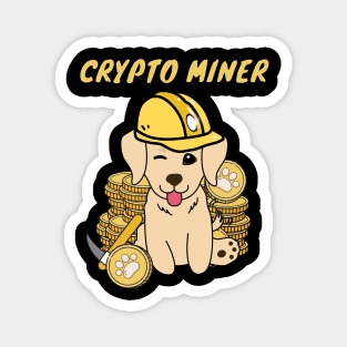 Funny Golden Retriever is a Crypto Miner Magnet