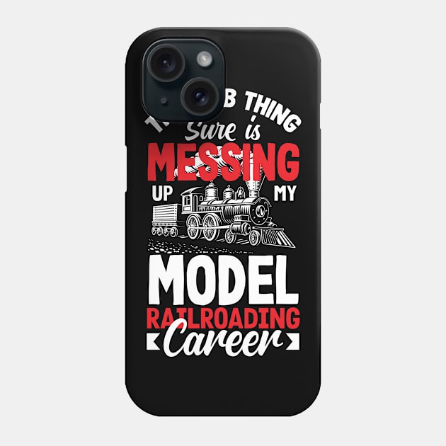 Funny Trainspotter Trainspotting Gift Idea Phone Case by ksshop